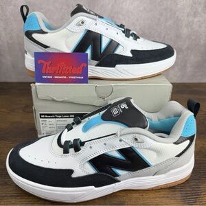 NEW New Balance Numeric 808 x Tiago Lemos White Black Turquoise Size 10 NM808BYS